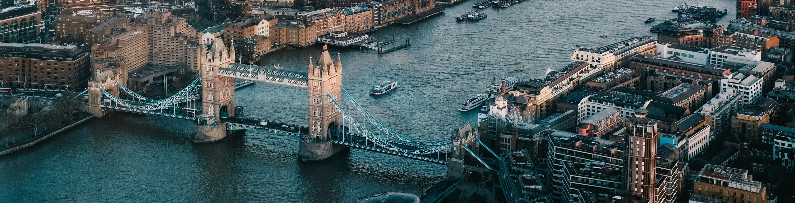 London skyline with Tower Bridge